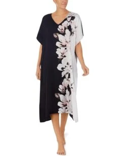 Donna Karan Short Sleeve Maxi Sleepshirt