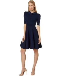 Ted Baker Hillder Delicate Pointelle Knit Dress