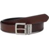 Carhartt Big & Tall Oil Finish Leather Reversible Belt