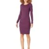 Michael Stars Jordan Ultra Rib Long Sleeve Ruched Mini Dress -Daily Clothes Store 61H7EQA9RJL. AC SR736920