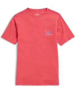 Vineyard Vines Kids Harbour Fish Fill Short Sleeve Pocket Tee (Toddler/Little Kids/Big Kids)