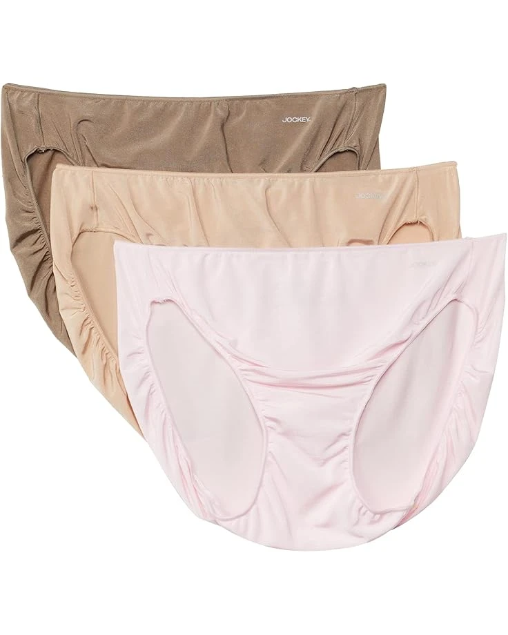 Jockey No Panty Line Promise Tactel Bikini 3-Pack 3 Jockey No Panty Line Promise Tactel Bikini 3-Pack