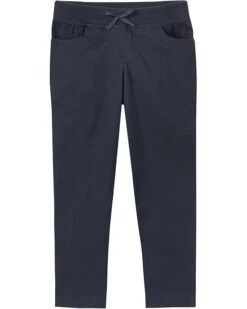 Nautica Girls' School Uniform Skinny Fit Stretch Twill Pant