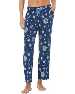 Life Is Good Snowflake Lightweight Sleep Pants