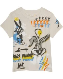 Chaser Kids Bugs Bunny Mash Up Cloud Jersey Tee (Little Kids/Big Kids)