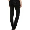 Hudson Jeans Collin Mid-Rise Skinny In Black