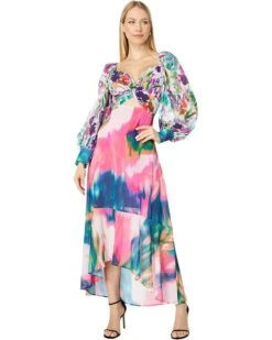 ONE33 Social Printed Flounce Hem
