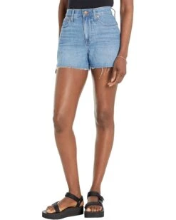 Madewell The Perfect Vintage Short In Swanset Wash