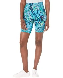 Lilly Pulitzer South Beach High-Rise Bike Shorts