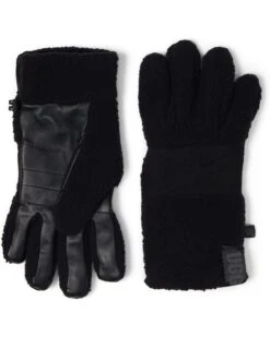 UGG Sherpa Gloves With Conductive Tech Palm Patch