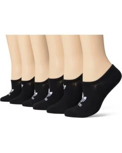 Adidas Originals Trefoil Superlite Super No Show Socks 6-Pack