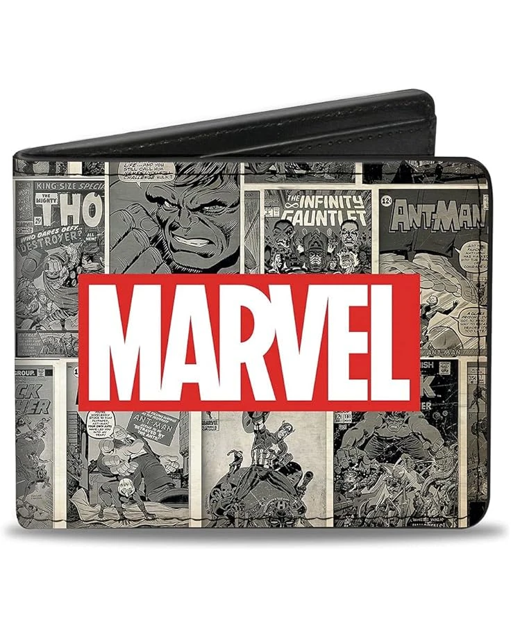 Buckle-Down Men's Buckle-Down PU Bifold Wallet, 4.0 X 3.5 US 3 Buckle-Down Men's Buckle-Down PU Bifold Wallet, 4.0 X 3.5 US