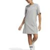 Adidas Essentials 3-Stripes Single Jersey Boyfriend T-Shirt Dress