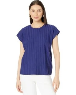 Eileen Fisher Crew Neck Boxy Top