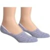 HUE Air Cushion No Show Liner Socks 3-Pair Pack