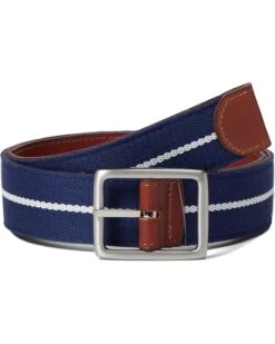 Vineyard Vines Leather & Webbing Reversible Belt
