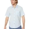 Dockers Short Sleeve Modern Fit Supreme Flex Washed Poplin Shirt