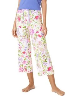 HUE Cottage Garden Floral Sleep Capris