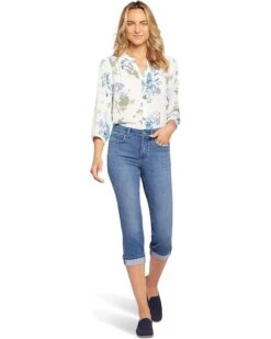 NYDJ Marilyn Crop Cuff In Stunning