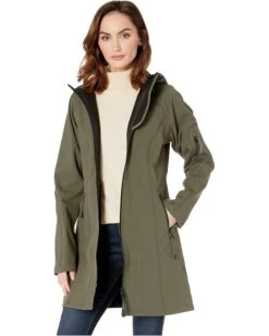 Ilse Jacobsen Soft Shell 3/4 Long Functional Rain Coat