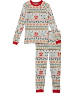 Pajamarama Nordic Fair Isle Long PJ Set (Toddler)