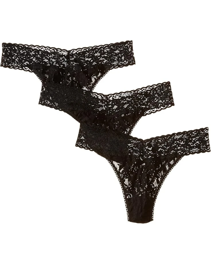 Hanky Panky 3-Pack Original Rise Thong 3 Hanky Panky 3-Pack Original Rise Thong
