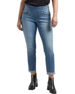 Jag Jeans Amelia Mid-Rise Slim Ankle Jeans