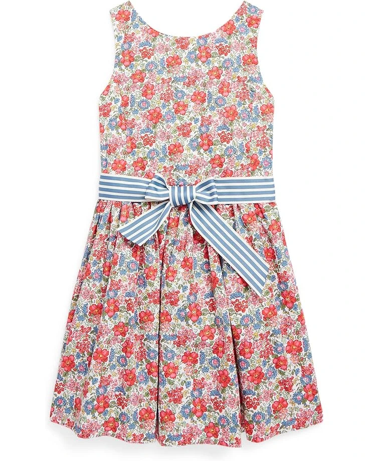 Polo Ralph Lauren Kids Floral Cotton Poplin Dress & Bloomer (Toddler) 3 Polo Ralph Lauren Kids Floral Cotton Poplin Dress & Bloomer (Toddler)