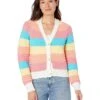 English Factory Rainbow Striped Knit Cardigan -Daily Clothes Store 81R92PTN0uL. AC SR736920