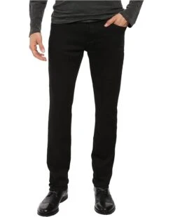 John Varvatos Bowery Jeans Zip Fly In Black J306S3B