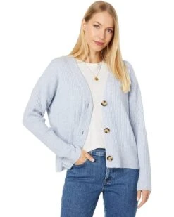 Madewell Cameron Ribbed Cardigan Sweater In Coziest Yarn