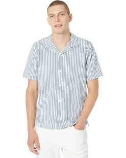 Vince Cabana Stripe Short Sleeve
