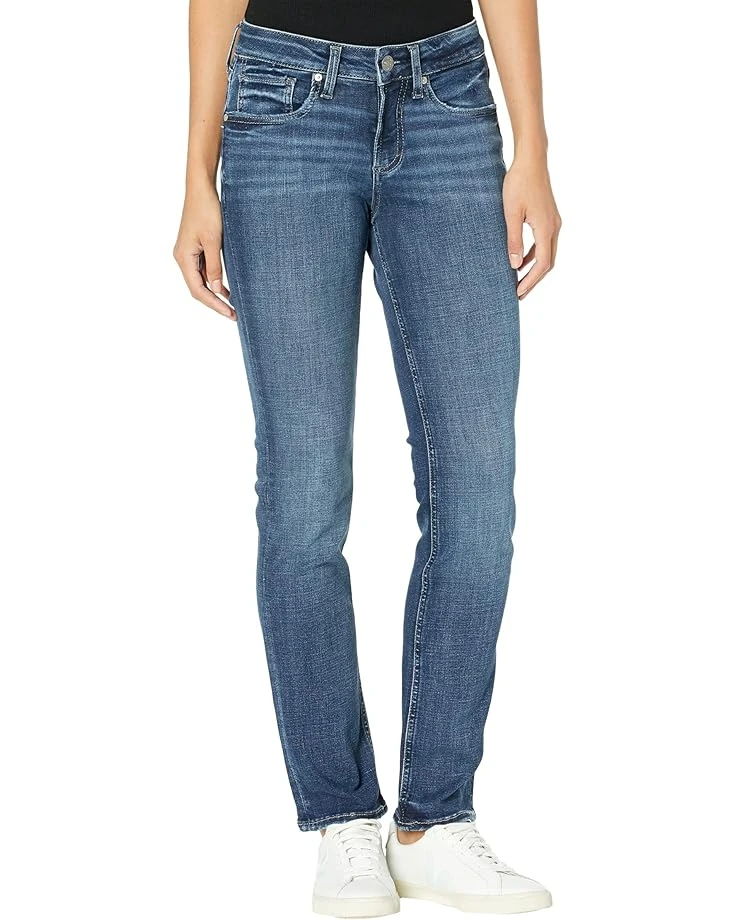 Silver Jeans Co. Suki Mid-Rise Straight Leg Jeans L93413ECF305 3 Silver Jeans Co. Suki Mid-Rise Straight Leg Jeans L93413ECF305