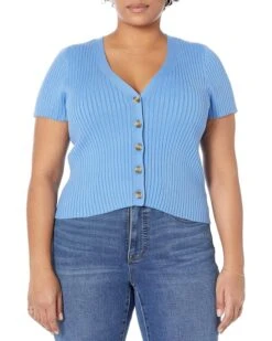 Madewell Bray Ribbed Cardigan Sweater