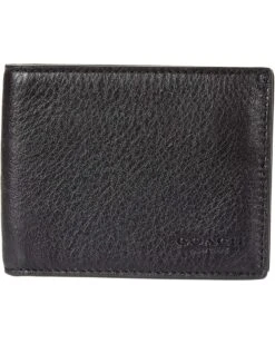 COACH Slim Bifold In Sport Calf