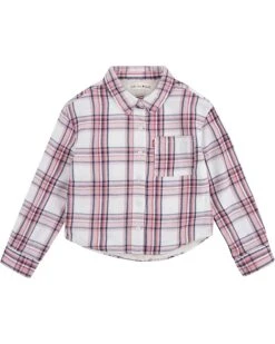 Levi's® Kids Long Sleeve Sherpa Lined Flannel Top (Little Kids)
